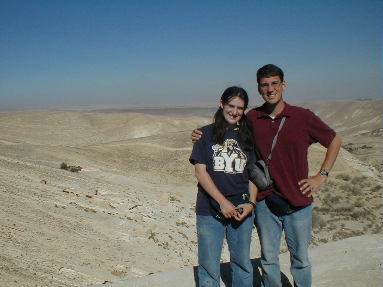 Tatiana and Brad at Shoubak.JPG