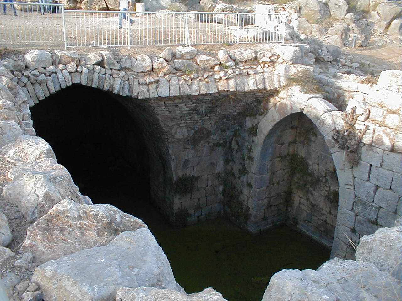 Nimrod Castle water filled room.JPG