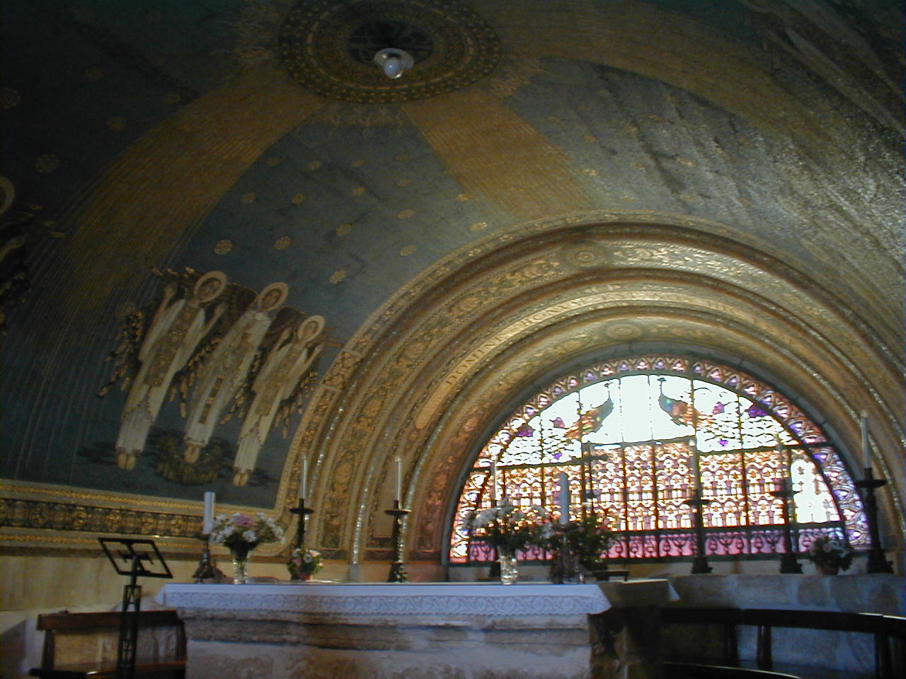 Tabor Lower Chapel to Jesus.JPG